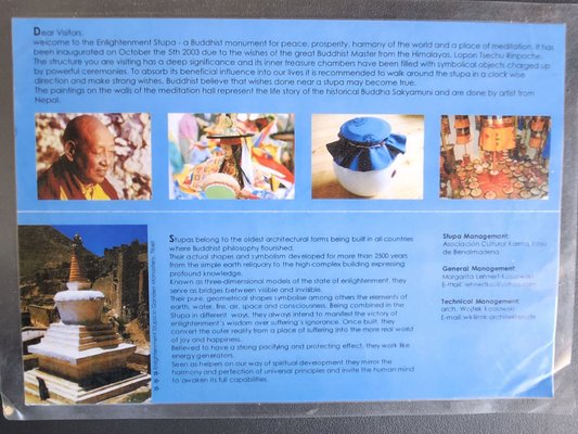 Stupa of Enlightenment Benalmádena by null