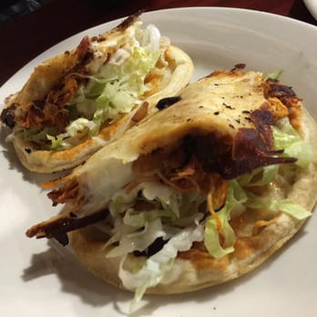 Gorditas Don Huicho - Gorditas. Pollo and chipotle sausage. Very good though will order without lettuce next time. - Mexican Near Me - Clearwater, Florida Gorditas Don Huicho - Gorditas. Pollo and chipotle sausage. Very good though will order without lettuce next time. - Mexican Near Me - Clearwater, Florida