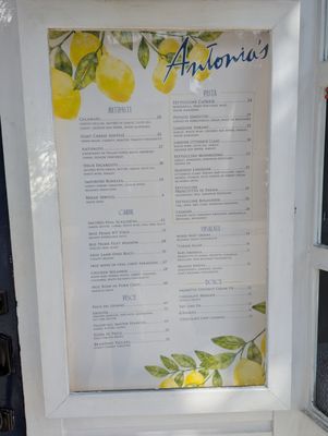 Menu photo 3 Antonia's Restaurant Key West, FL Menu photo 3 Antonia's Restaurant Key West, FL
