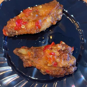 Elite Event: Lagos Buka - Pepper wings. Not very spicy but very delicious. I ate one of Sophie's lol - Yelp Events Near Me - Katy, Texas