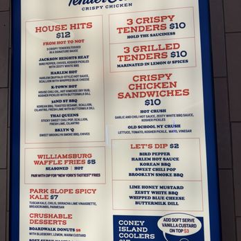 Tender Crush - Tender Crush menu inside the newly renovated Rio Hotel & Casino. - Chicken Shop Near Me - Las Vegas, Nevada Tender Crush - Tender Crush menu inside the newly renovated Rio Hotel & Casino. - Chicken Shop Near Me - Las Vegas, Nevada