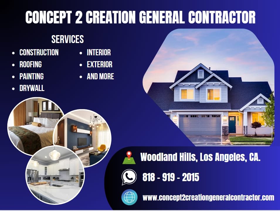 Slide of Concept 2 Creation General Contractor