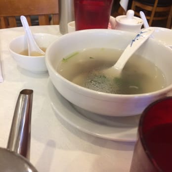 Masterpiece - Wonton soup was weak.. No flavor, the wontons were ok.. - Szechuan Near Me - Duluth, Georgia