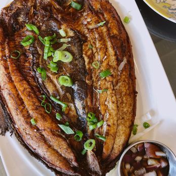 CARiN de RiA - Fried Whole Milkfish (Bangus) - Filipino Near Me - Encinitas, California