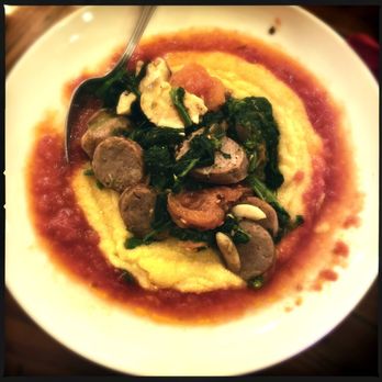 Portobello Feasts Restaurant - Polenta Napolitana (shiitake, garlic, sausage, broccoli di rabe) - Italian Near Me - Oakland, New Jersey Portobello Feasts Restaurant - Polenta Napolitana (shiitake, garlic, sausage, broccoli di rabe) - Italian Near Me - Oakland, New Jersey