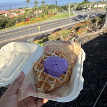 Clover and Mug - Ube Croffle - Coffee & Tea Near Me - Kailua-Kona, Hawaii Clover and Mug - Ube Croffle - Coffee & Tea Near Me - Kailua-Kona, Hawaii