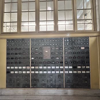 US Post Office - A grouping of old ornate PO Boxes - Post Offices Near Me - Honolulu, Hawaii