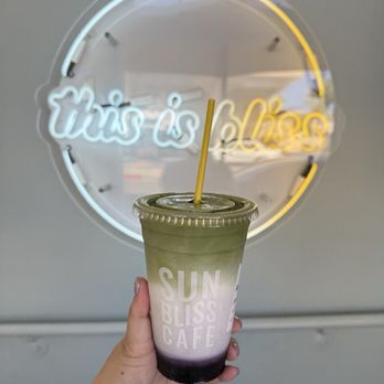 Sunbliss Cafe - Blueberry Matcha - Coffee & Tea Near Me - Newport Beach, California Sunbliss Cafe - Blueberry Matcha - Coffee & Tea Near Me - Newport Beach, California