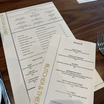 Butcher & Thief - Brunch & lunch menu - Steakhouses Near Me - Las Vegas, Nevada Butcher & Thief - Brunch & lunch menu - Steakhouses Near Me - Las Vegas, Nevada