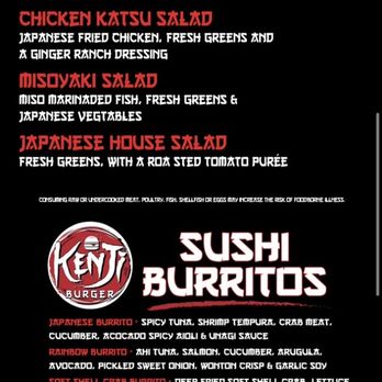 Kenji Burger Koloa - Menu - Burgers Near Me - Koloa, Hawaii Kenji Burger Koloa - Menu - Burgers Near Me - Koloa, Hawaii
