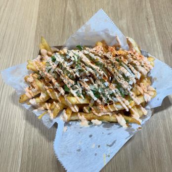 Kimchi Red - K-Mega Fries - Korean Near Me - Suwanee, Georgia Kimchi Red - K-Mega Fries - Korean Near Me - Suwanee, Georgia