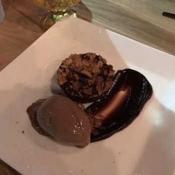 Ahso Restaurant - Coconut brownie - New American Near Me - Brambleton, Virginia