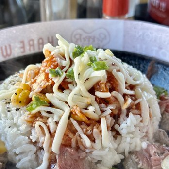 Pepper Lunch - Kimchi Beef with Cheese Pepper Rice - Teppanyaki Near Me - Irvine, California