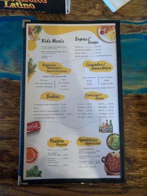 Menu photo 4 Mi Rinconcito Latino Kenner, LA