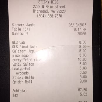 Sticky Rice - Tab. - Asian Fusion Near Me - Richmond, Virginia Sticky Rice - Tab. - Asian Fusion Near Me - Richmond, Virginia