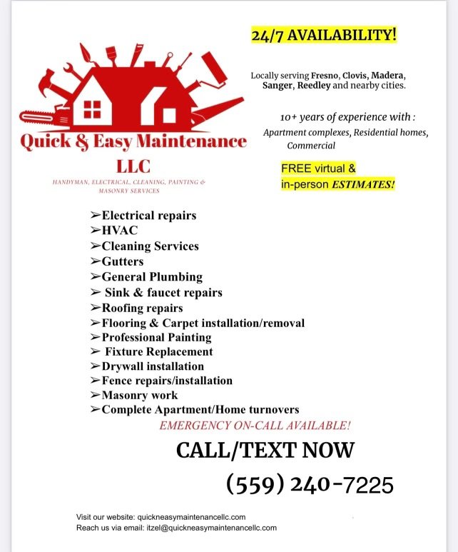 Slide of Quick & Easy Maintenance