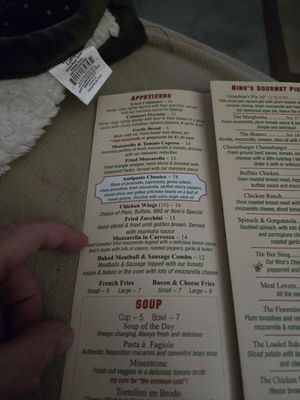 Menu photo 4 Nino's Pizzeria Uncasville, CT Menu photo 4 Nino's Pizzeria Uncasville, CT