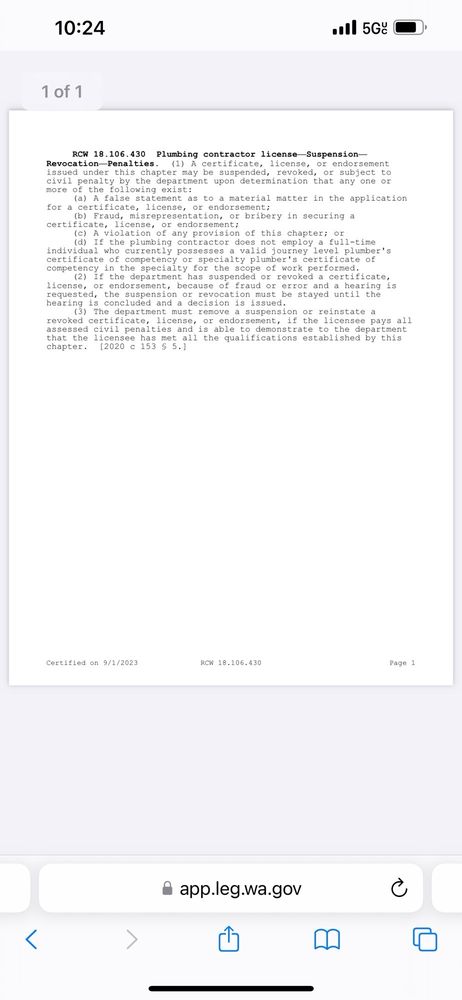 Slide of Black Bull Plumbing