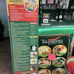 Taqueria Distrito Federal - Menu