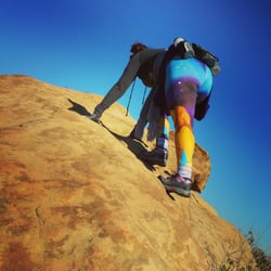Aurora Medical Center - Feeling healthy & strong enough to Rock climb.
