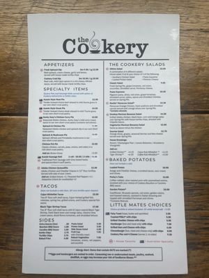 Menu photo 2 The Cookery Nashville, TN Menu photo 2 The Cookery Nashville, TN