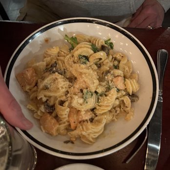 Sharps Roasthouse - Salmon Sourdough Pasta - American Near Me - SeaTac, Washington Sharps Roasthouse - Salmon Sourdough Pasta - American Near Me - SeaTac, Washington
