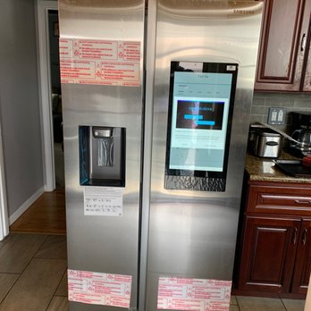 Temco Logistics - Newly delivered refrigerator - Couriers & Delivery Services Near Me - Pomona, California Temco Logistics - Newly delivered refrigerator - Couriers & Delivery Services Near Me - Pomona, California