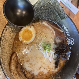 Black garlic ramen Black garlic ramen
