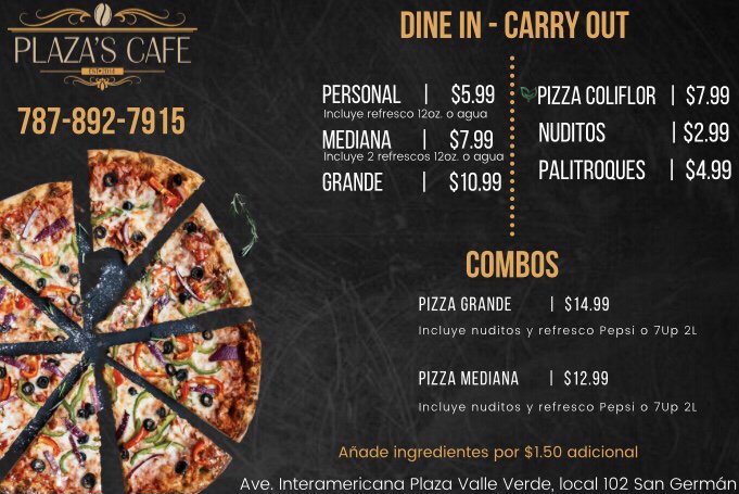Plaza's Cafe Image