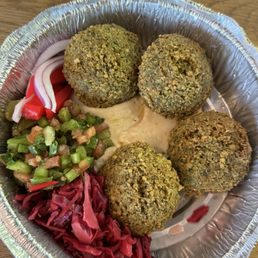 Falafel plate