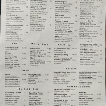Bon Mot - Drinks Menu - June 2025 - Korean Near Me - Cupertino, California Bon Mot - Drinks Menu - June 2025 - Korean Near Me - Cupertino, California