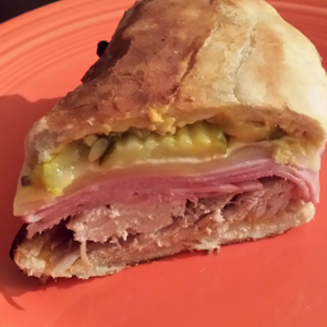 Photo of Geo's Cuban & Creole Cafe - Seattle, WA, United States. Cuban sandwich