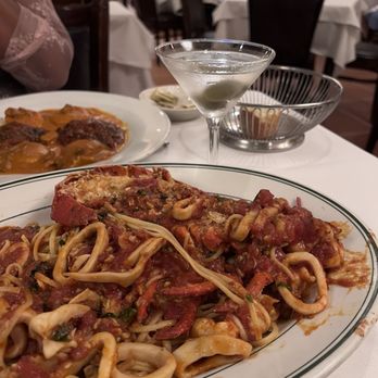 Patsy's Italian Restaurant - Linguine with lobster, shrimp, and calamari - Italian Near Me - New York, New York Patsy's Italian Restaurant - Linguine with lobster, shrimp, and calamari - Italian Near Me - New York, New York