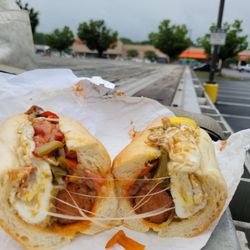 Roccos italian Sausage & Cheesesteak