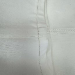 Hem with dirty thread