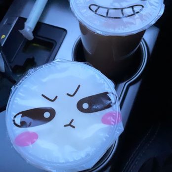 SAGA Kitchen - Jasmine milk tea and black sugar milk tea - Dim Sum Near Me - Alameda, California