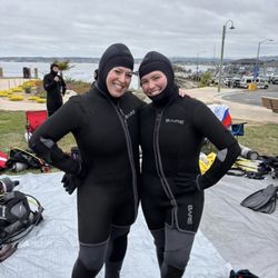 Diver Dan's - Mom 58 and Daughter 18 getting Scuba Certified together! Thank you!!!
