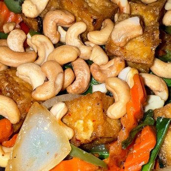 Malee Thai by Sriracha - 43. Cashew Nut (with crispy tofu) - Thai Near Me - Carson, California Malee Thai by Sriracha - 43. Cashew Nut (with crispy tofu) - Thai Near Me - Carson, California