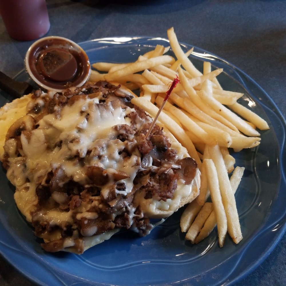 Rainbow Gardens - a plate of food with french fries - American Near Me - National City, Michigan Rainbow Gardens - a plate of food with french fries - American Near Me - National City, Michigan