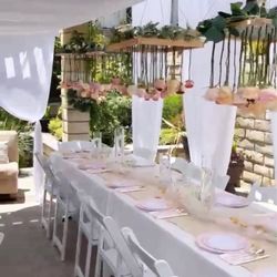 JR Party Rentals - Rental chairs, tables, and tablecloths.
