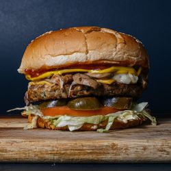 Hamburguesa - Hamburguesa champiñones
