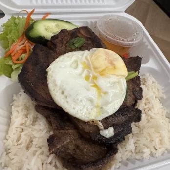 House of Pho - Grilled Pork Chop Rice Plate - Vietnamese Near Me - Hayward, California