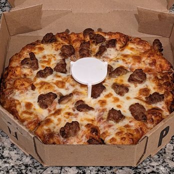 Round Table Pizza - One-topping personal pizza with Italian Sausage. Not bad! - Pizza Near Me - Lakewood, California Round Table Pizza - One-topping personal pizza with Italian Sausage. Not bad! - Pizza Near Me - Lakewood, California