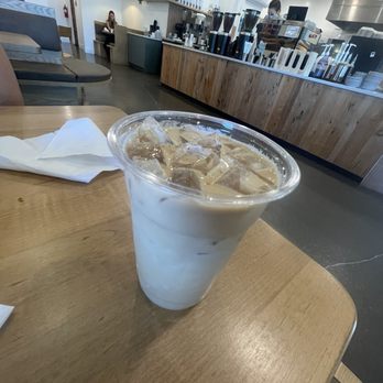 Theory Coffee - Honey iced latte (with cinnamon on top) - Coffee & Tea Near Me - Mount Shasta, California Theory Coffee - Honey iced latte (with cinnamon on top) - Coffee & Tea Near Me - Mount Shasta, California