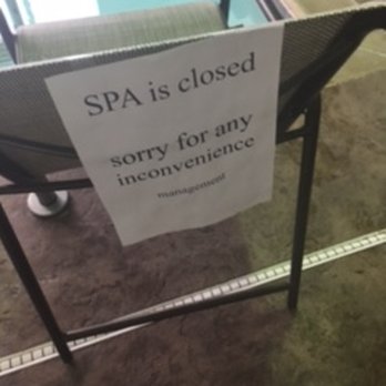 Wingate by Wyndham Bismarck - Spa was closed for the entire duration of our stay. Asked many times. - Hotels Near Me - Bismarck, North Dakota
