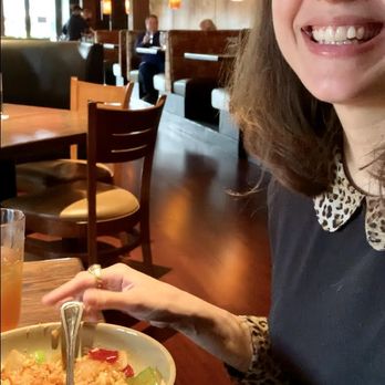 P.F. Chang's - Enjoying orange chicken! - Chinese Near Me - Eugene, Oregon