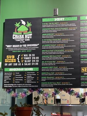 Menu photo 8 Cheba Hut Toasted Subs San Antonio, TX