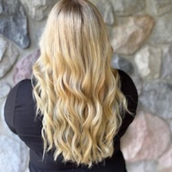 The Finishing Touch Salon - Hair trimmed, glossed, and shadow root melt