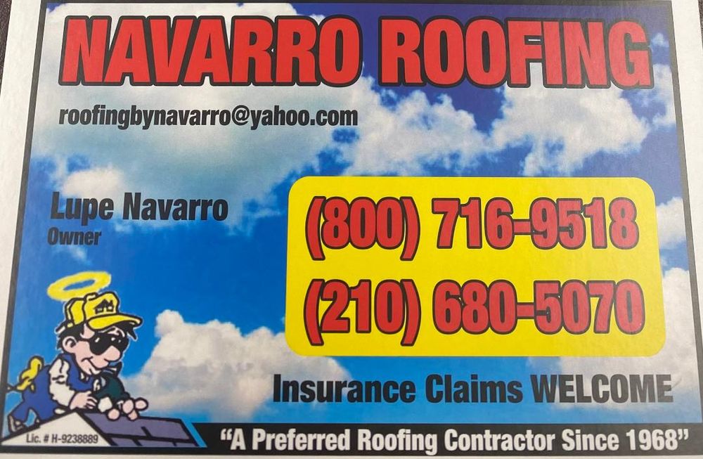 Slide of Navarro Roofing