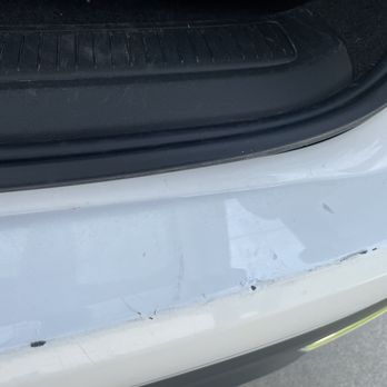 Hertz Rent A Car - Damage to the car prior to us picking it up. - Car Rental Near Me - Spokane, Washington